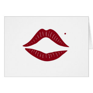 Rote Lippen