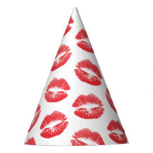 Rote Lippen, Lippenmuster, Roter Lippenstift, Kuss