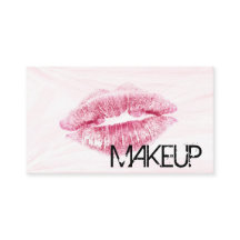 Rote Lippen mit rosa Marmorhintergrund