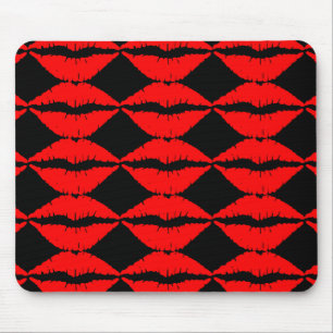 Rote Lippen Mousepad