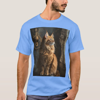 Rote Maine Coon träumerisch T-Shirt