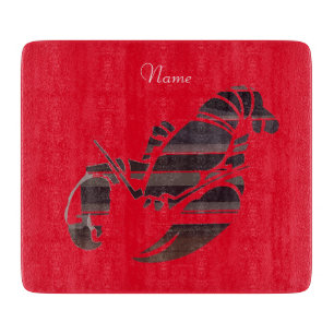 Rote Maine-Hummer Thunder_Cove Schneidebrett