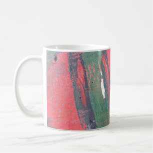 Rote Malerei handgezeichneter Hintergrund abstrakt Kaffeetasse