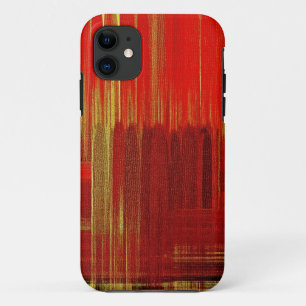 Rote Malerei - iPhone Case