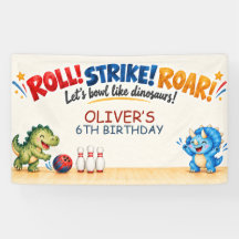Rote Marine Gold Dinosaur Bowling Geburtstag
