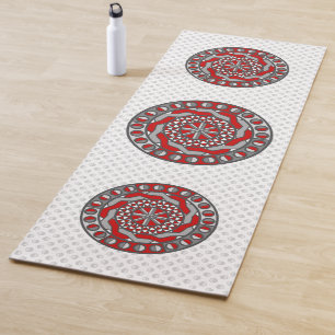 Rote Maschinen Yoga-Matte Yogamatte