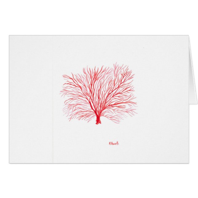 Rote Meereswelt (Vorderseite (Horizontal))