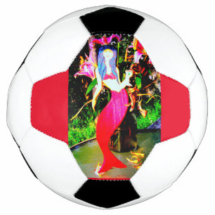 Rote Meerjungfrau Fußball