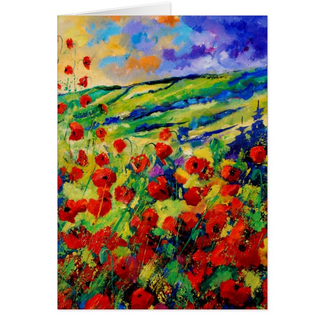 Rote Mohnblumen 78 (Vorne)