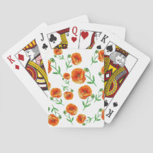 Rote Mohnblumen Blume Wasserfarben Klassische Spie