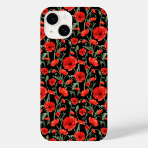 Rote Mohnblumen Case-Mate iPhone 14 Hülle