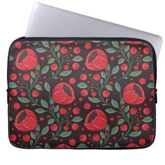 Rote Mohnblumen Laptopschutzhülle