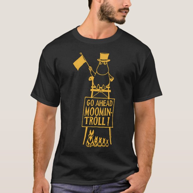 Rote Mymble Ski-Winterspiele Sport T-Shirt (Vorderseite)