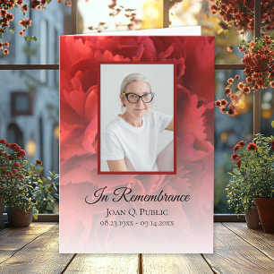 Rote Nelke Beerdigungsdienst Programm