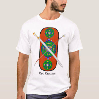 Rote Niederlassung - Shirt-Fronten-Entwurf T-Shirt