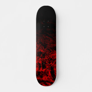 Rote Nite Schwarz Gradienten Polygon Swirt persona Skateboard