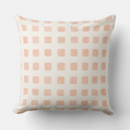 Röte Nordic Dots Kissen