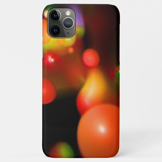 ROTE ORANGE YELOW-FRAKTAL-SCHWARZE Case-Mate iPhone HÜLLE (Rückseite)
