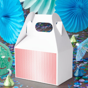 Rote, orangefarbene und rosa Pinselstriche vermisc Geschenkschachtel