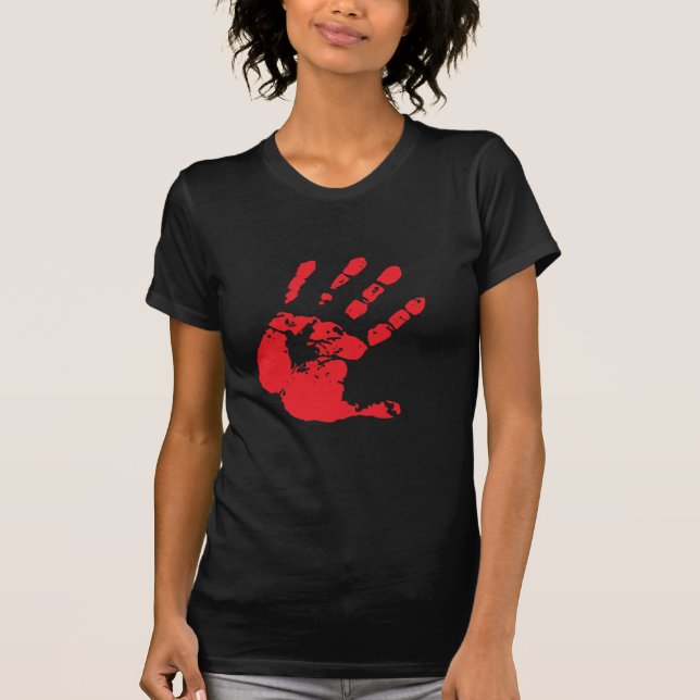 Rote Palme T-Shirt (Vorderseite)