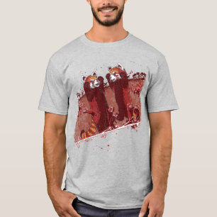 Rote Panda Wut T-Shirt
