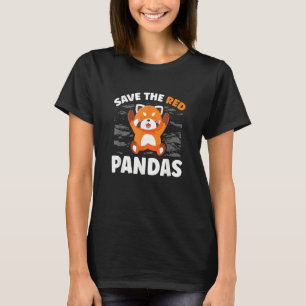 Rote Pandas-Zooaufseher Zoogoer Wildlife retten T-Shirt