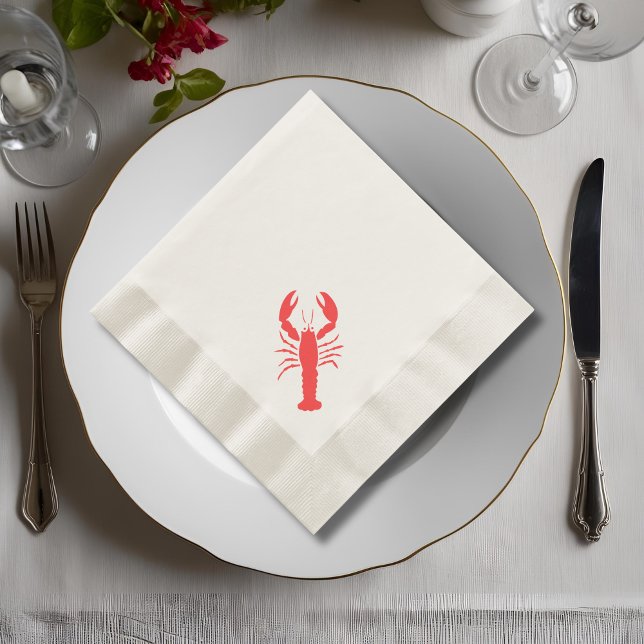 Rote Papierservietten (Von Creator hochgeladen)