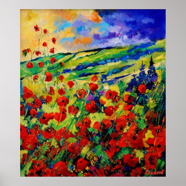 Rote Pappkuchen 78 Poster (Vorne)