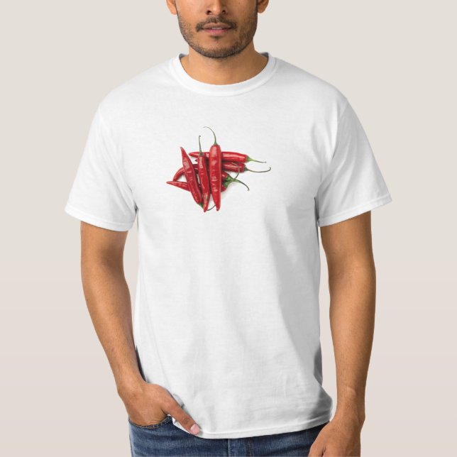 Rote Paprikaschoten T-Shirt (Vorderseite)