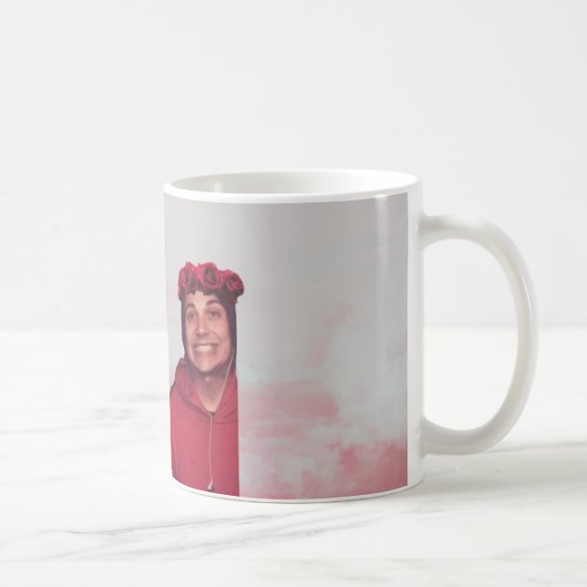 Rote PastellFrerard Tasse (Rechts)