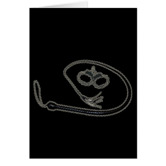 ROTE PEITSCHE UND STULPEN (Vorne)