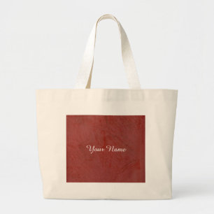 Rote personalisierte Jumbo-Tasche Jumbo Stoffbeutel