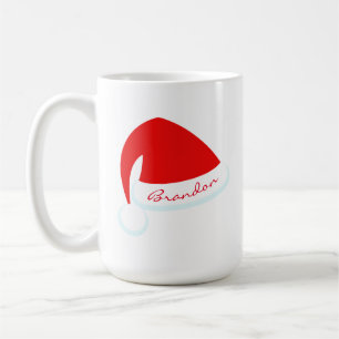Rote personalisierte kaffeetasse