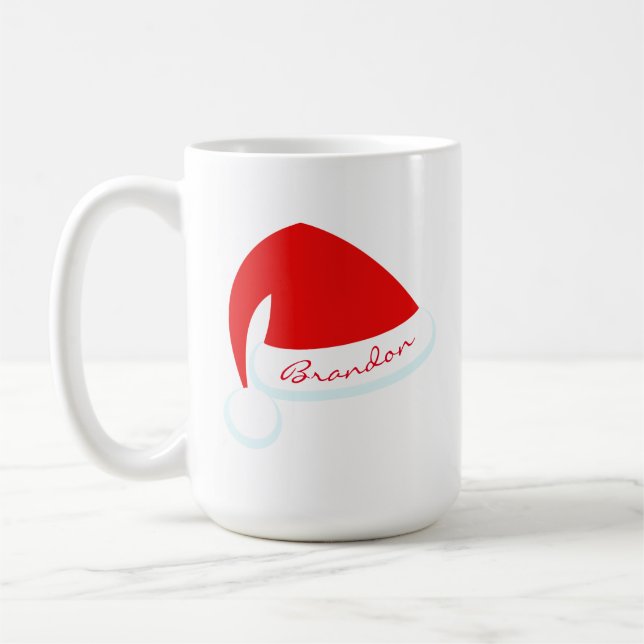 Rote personalisierte kaffeetasse (Links)