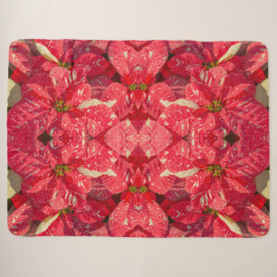 Rote Pflanze Poinsettia Blume Sherpadecke
