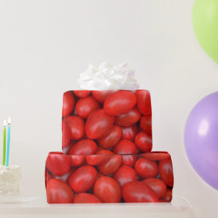 Rote Pflaumentomaten Italienische Kochsauce Geschenkpapier
