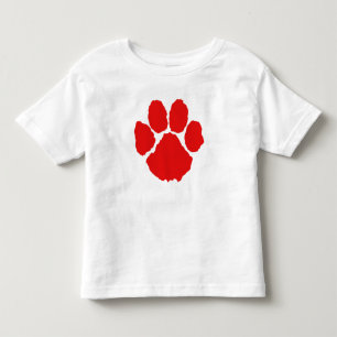 Rote Pfote      Kleinkind T-shirt