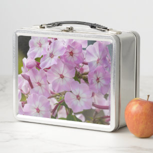 Rote Phlox-Blüte, kanadische Fotografie Metall Brotdose
