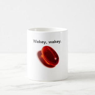 Rote Pillen-Tasse Kaffeetasse