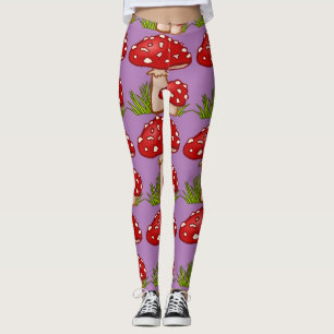 Rote Pilze Amanita Thunder_Cove Leggings