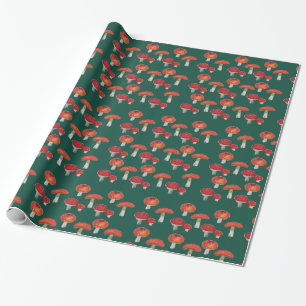 Rote Pilze Geschenkpapier
