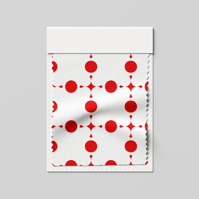 Rote Polka-Punkte, Polka-Dottern-Muster, Punkte, g Stoff (Von Creator hochgeladen)