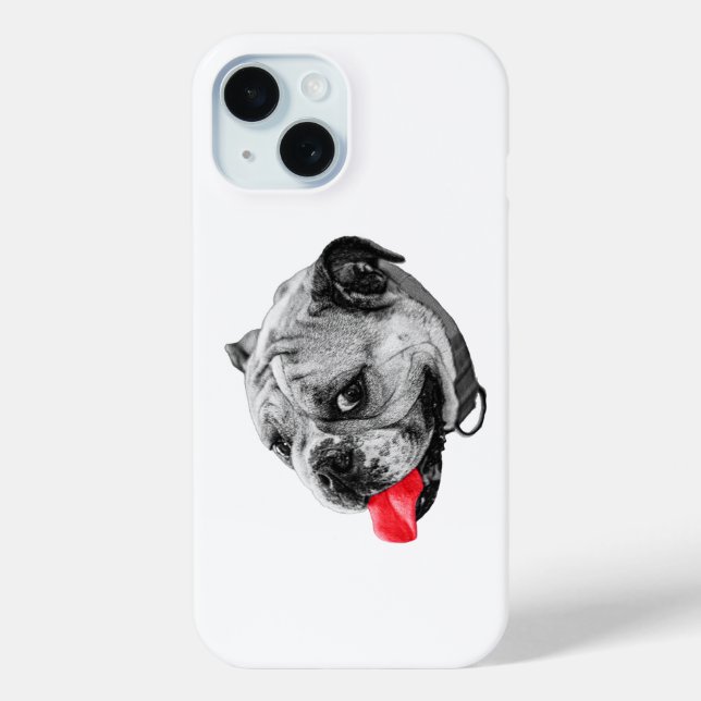 Rote Pop-Hülle Case-Mate iPhone Hülle (Rückseite)
