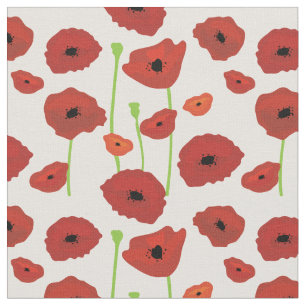 Rote Popkuchen Fabric. Stoff