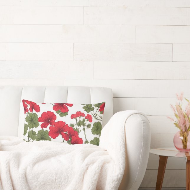 Rote Poppione Lendenkissen (Liege)