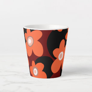 Rote Poppione Milchtasse