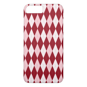 Rote Raute Crimson Pink Kleine Diamantform Case-Mate iPhone Hülle