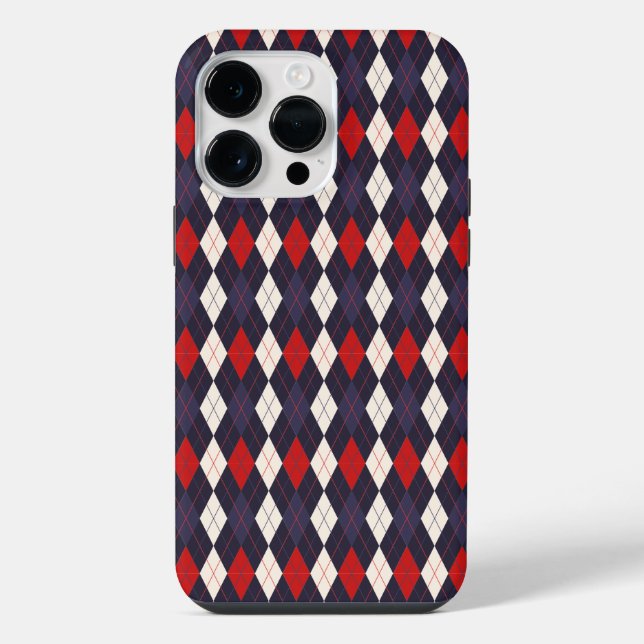 Rote Raute iPhone Hülle (Rückseite)
