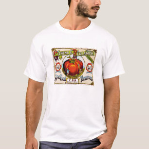 Rote reife Tomaten zum Verkauf - Vintage und Werbu T-Shirt