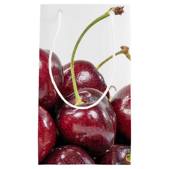 Rote Reifenmakro Kleine Geschenktüte (Vorderseite)